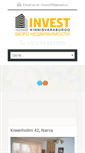 Mobile Screenshot of investkinnisvara.ee